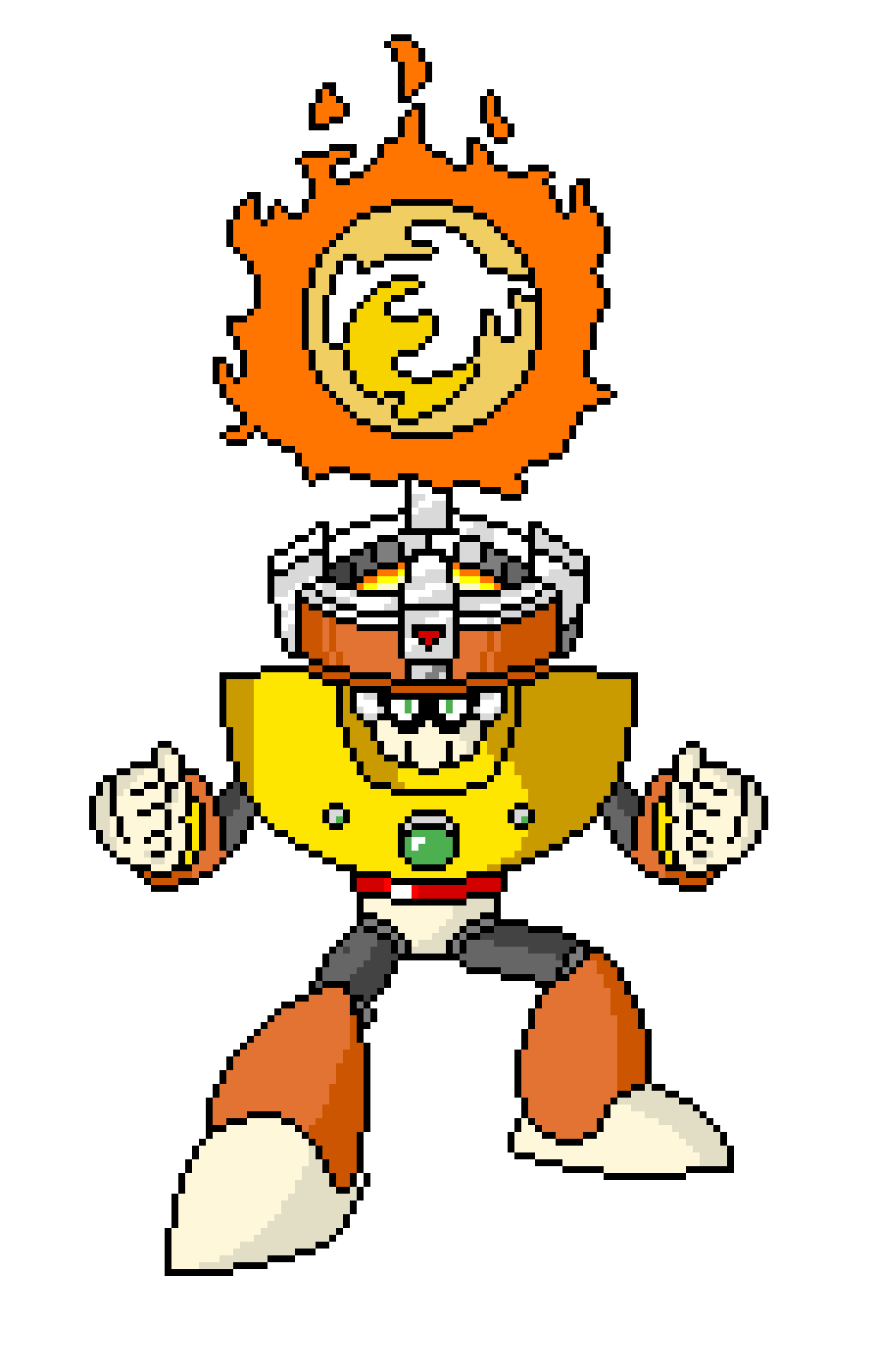 Solar Man (Mega Man 10) (Contest)