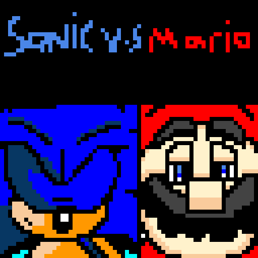 mario vs sonic youtube shorts gif