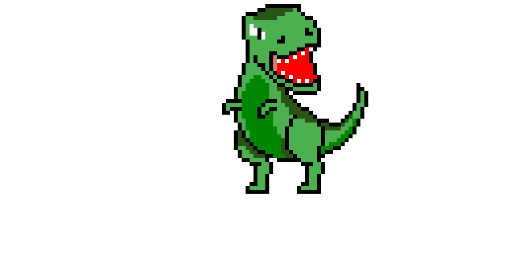 New Dino Pixel Logo but better (Creds. nba)