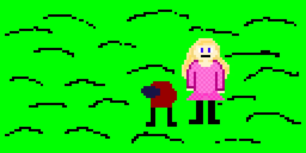 i gave her a skirt and redid the sweater