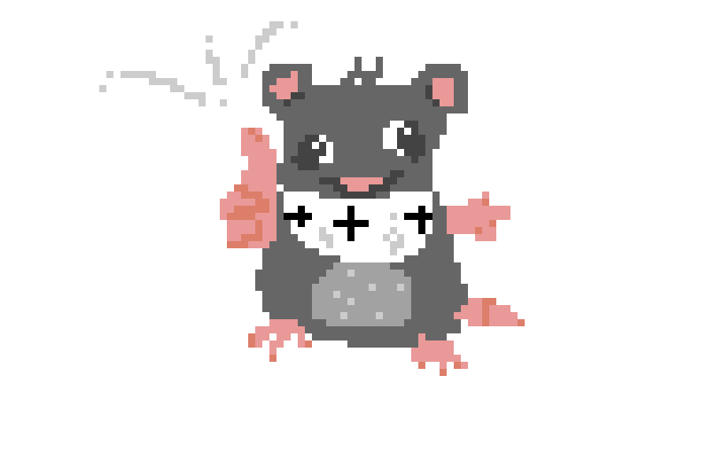 rat is happy