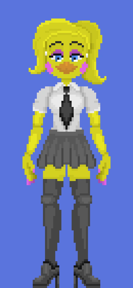 high school toy chica is feeling festive happy graduation day