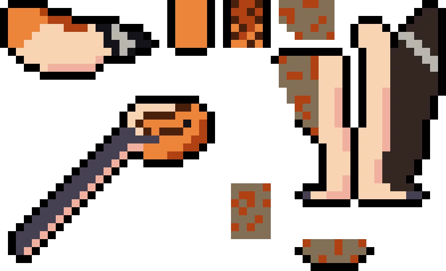 male mudscribe pieces