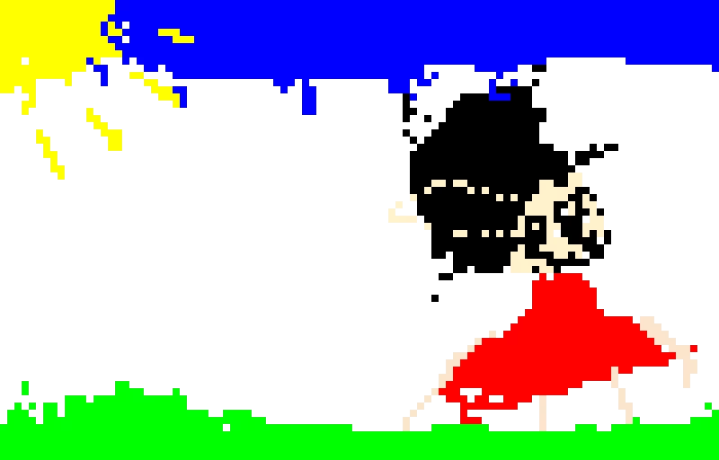 my 7yo sis made this :)