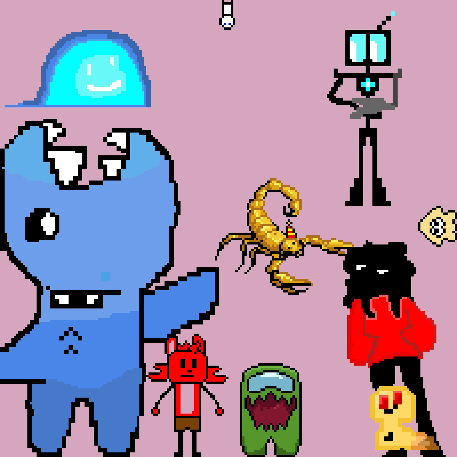 Somehow, miraculously, I have been on dinopixel for a full year! (Credits to people in the comments)