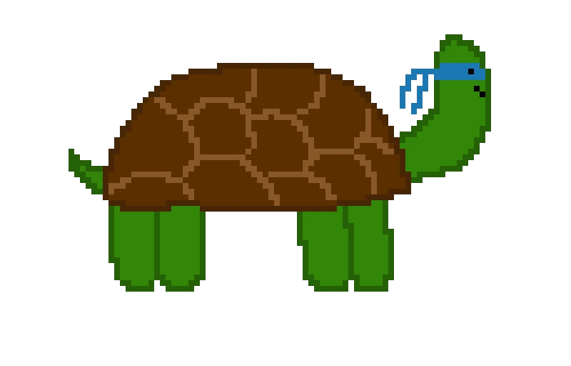 ninja turtle but blu credit random rin