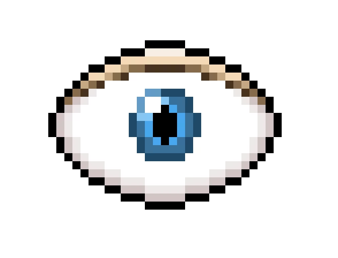 a more more realistic version of my eye