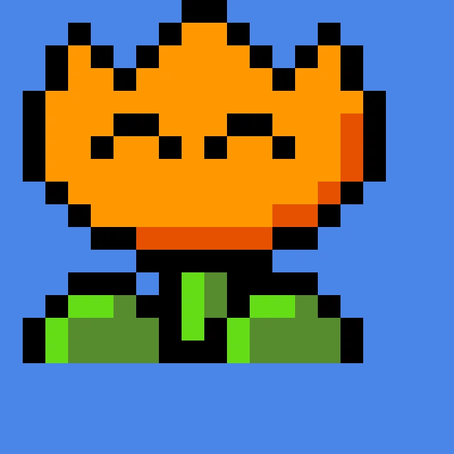 mario world fire flower real colors