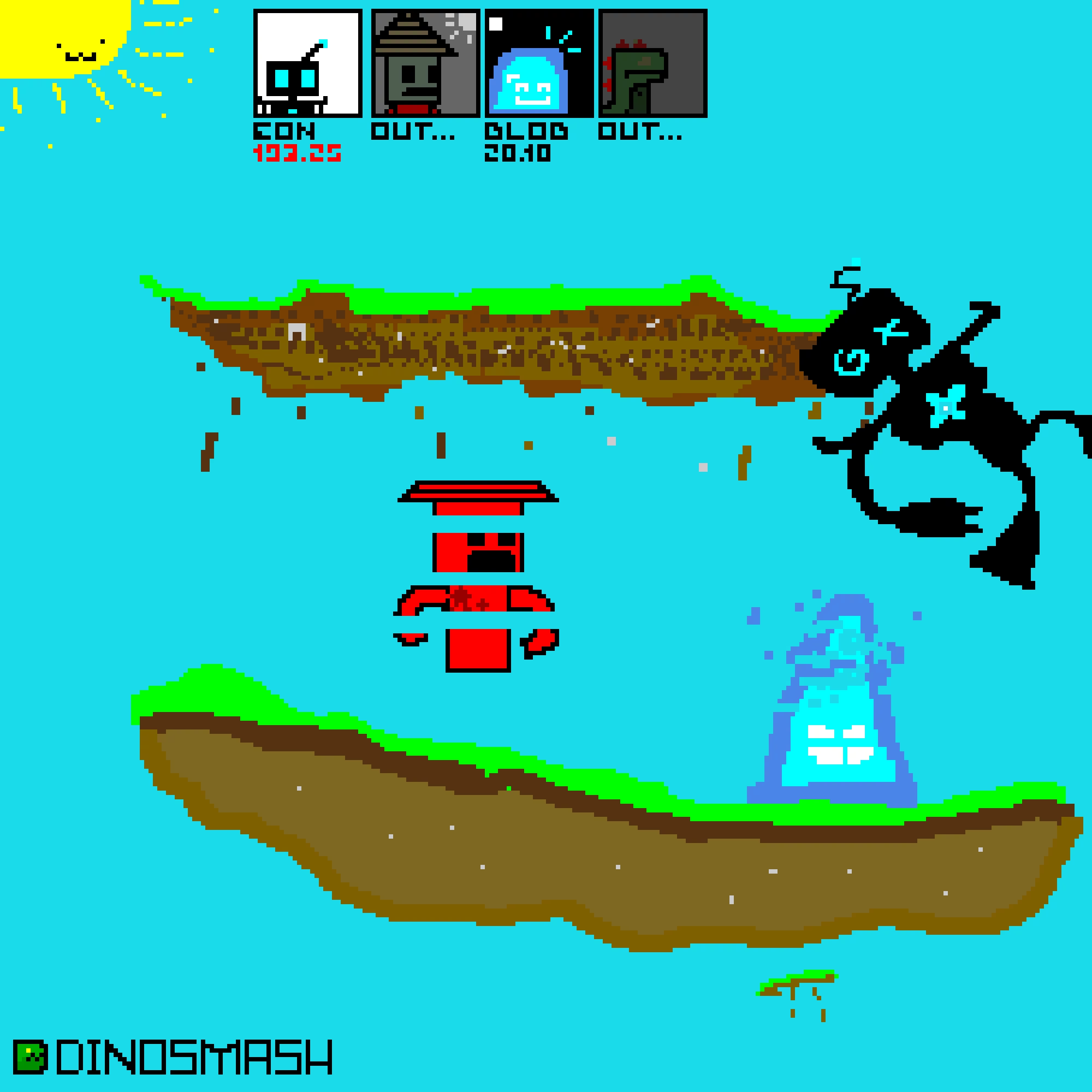 dinosmash ft blob blue blob5 eon eon once more dinopixel dinopx