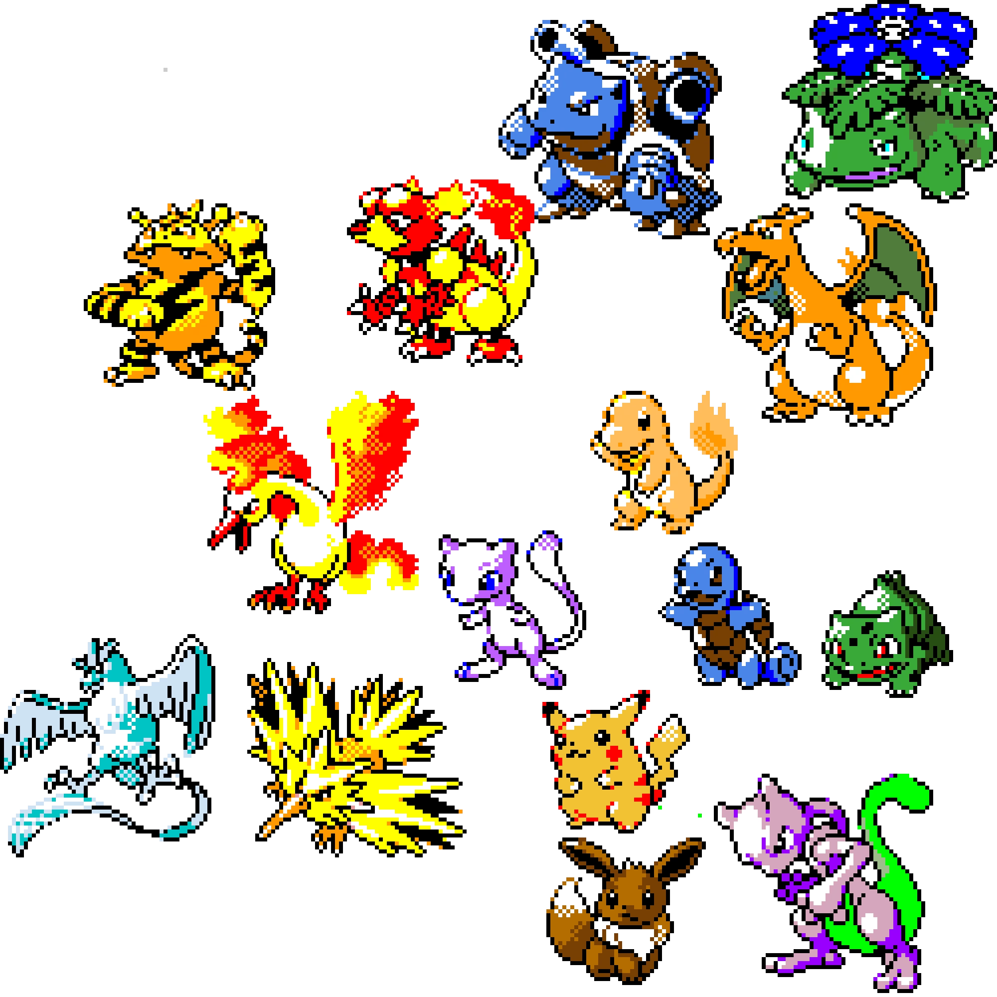 old pokemon with one shiny