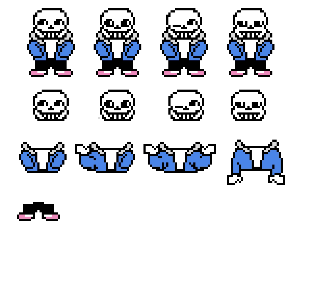sans sprite sheet free to use with credit