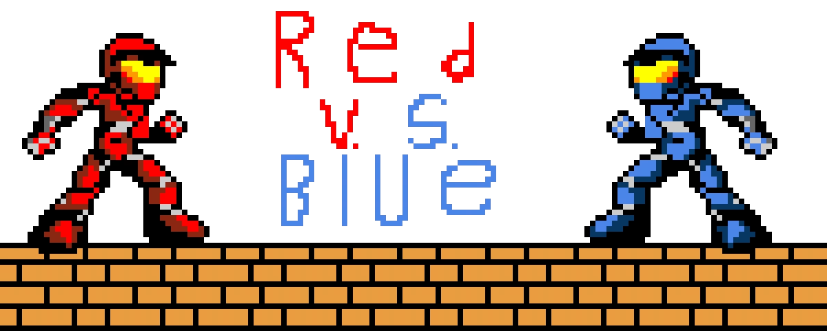 red vs blue