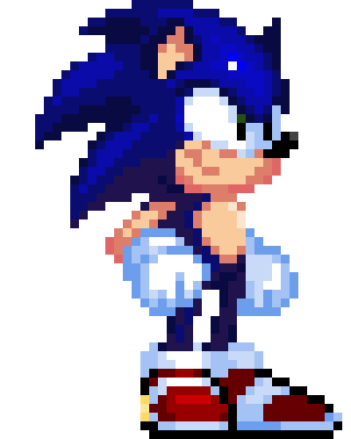 sonic model recolored