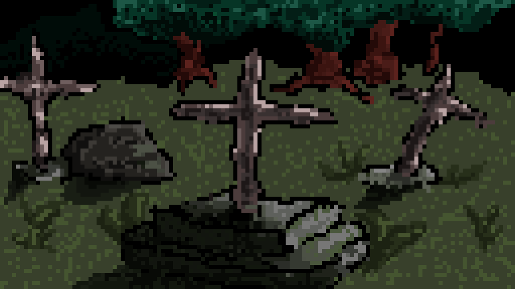 spooky graveyard reupload