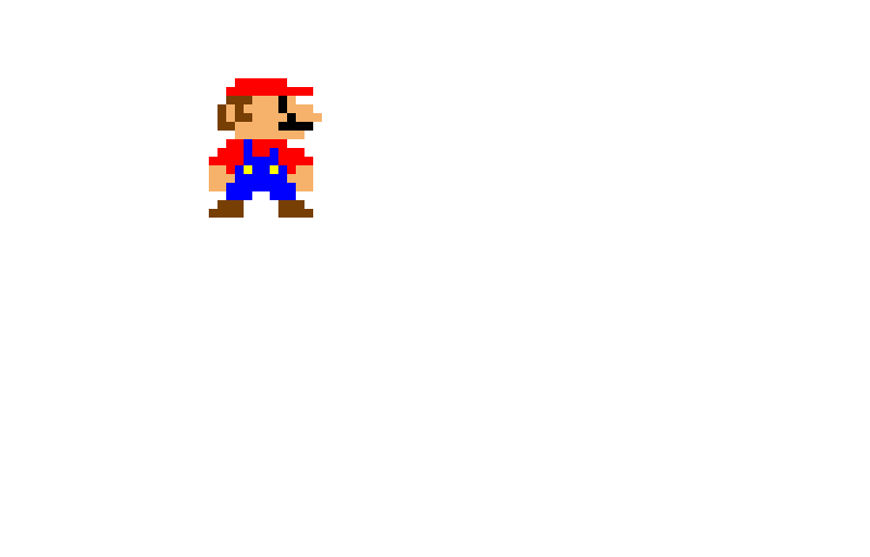 Supermario pixel art