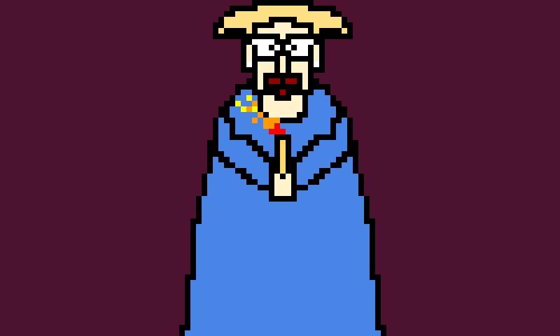 The lady and the candle