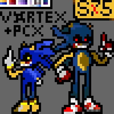 A little fanart I made for PCX(Pillarchase2) and Vortex(DimensionalCoalescence)