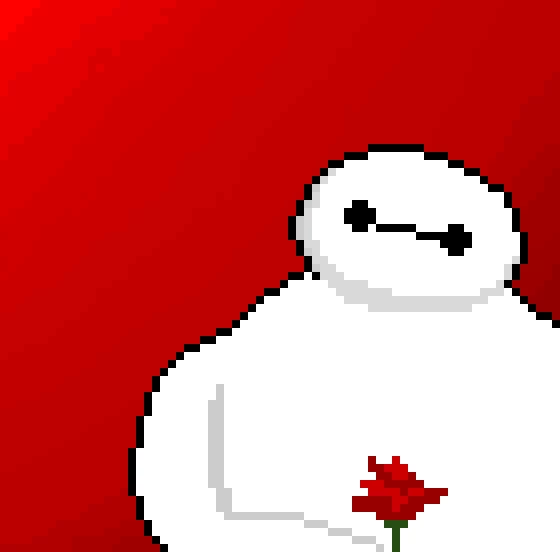 baymax i fixed the background it was kinda bland looking