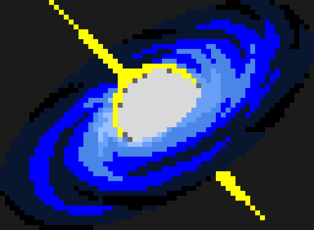 blue black hole credit to @franky