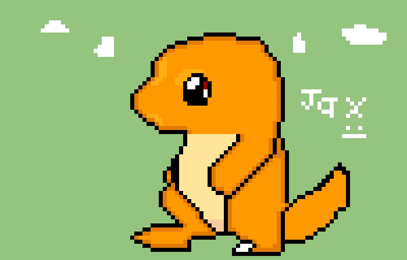 charmander i tried my best