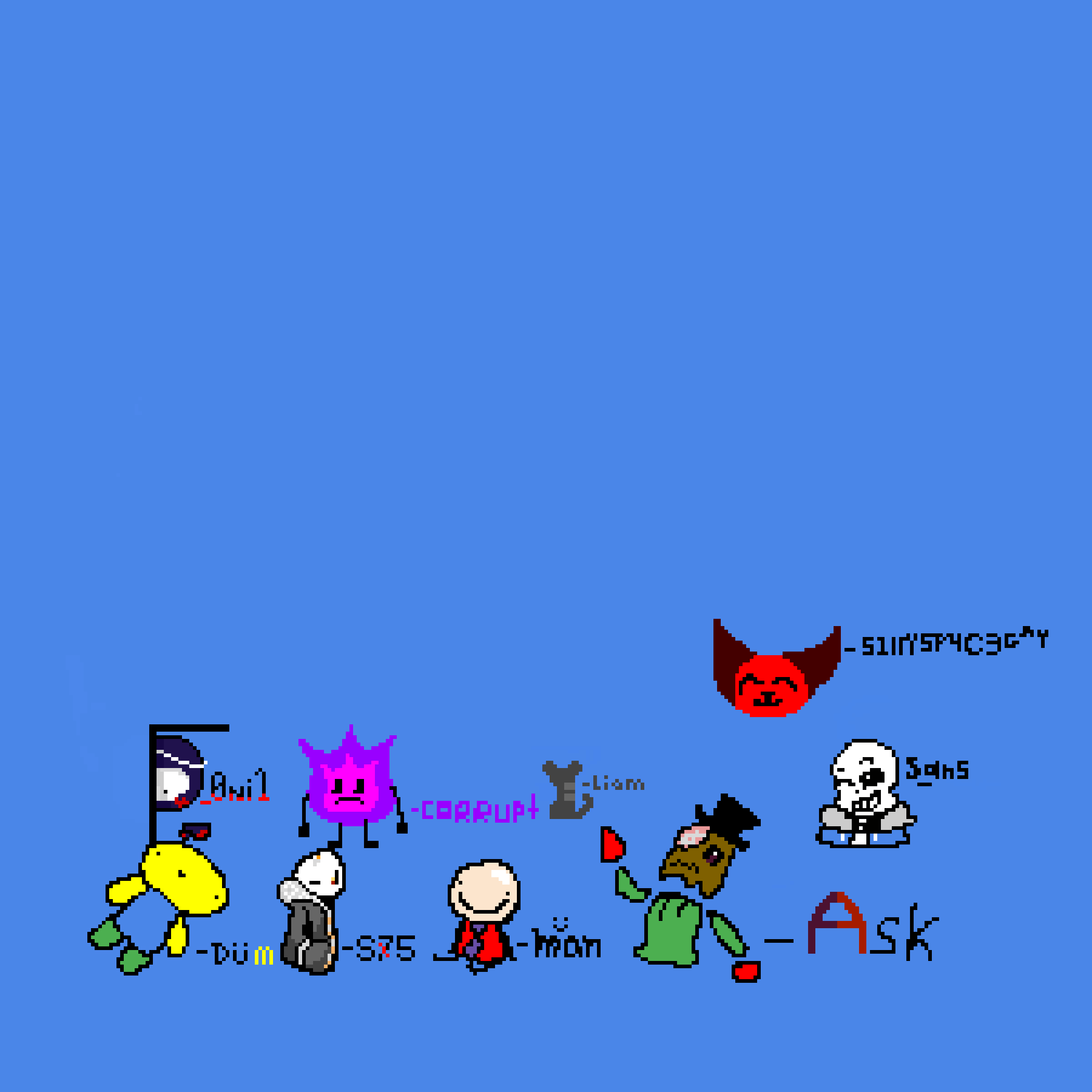 Did it! add your oc and sign it! By: @dumn00b  