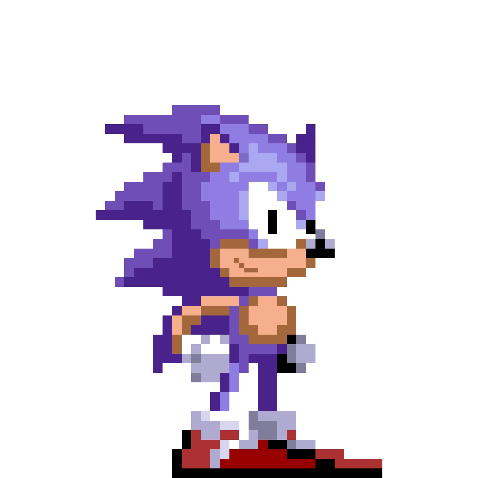 Faker Form Skinwalker Sonic