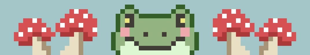 Froggy & Mushrooms