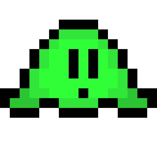 green slime requested by frog girl