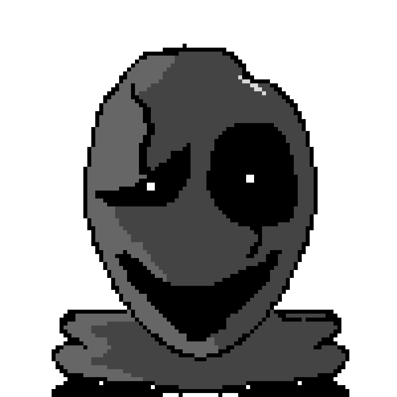 hatevale gaster (escaped the void) (pacifist and genocide route)