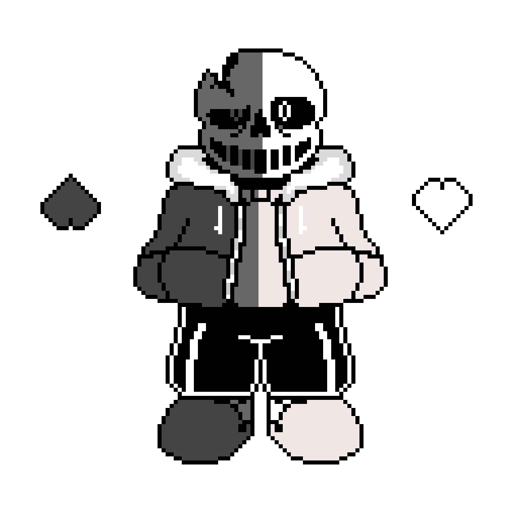 hatevale sans (before becoming fully hate filled) (pacifist route)