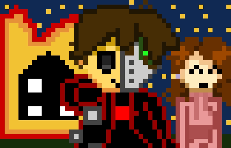 hehe there are pixels everywheret t cartoonistjeff