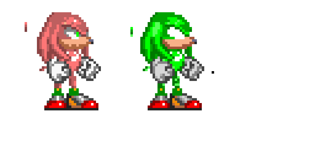 hyper and chaos knuckles