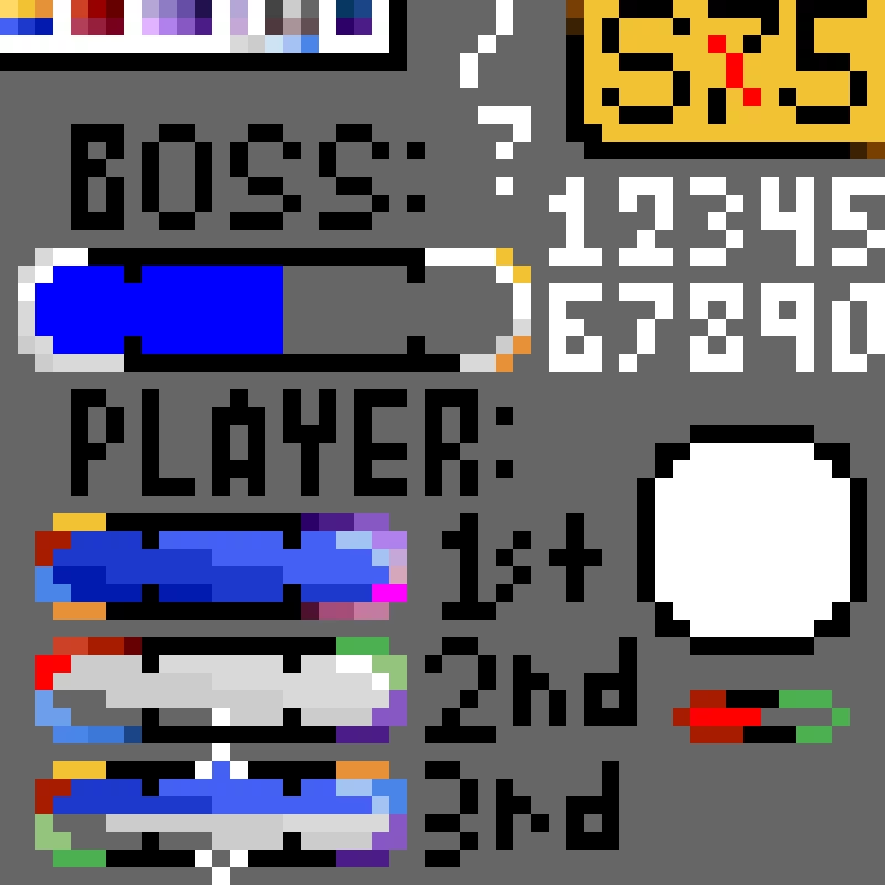 Most bar stuff for my indie game! (Note that when I get a PC I will expand this)