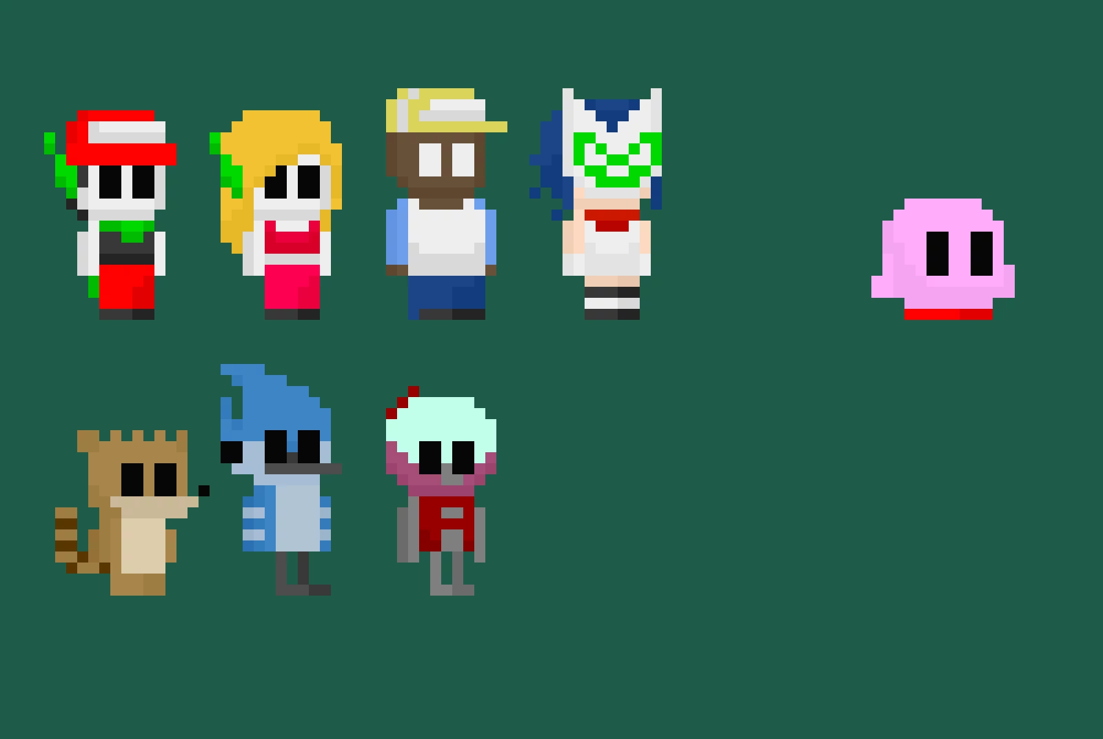 regular show and gorillaz