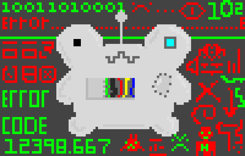 robot frog. (contest)