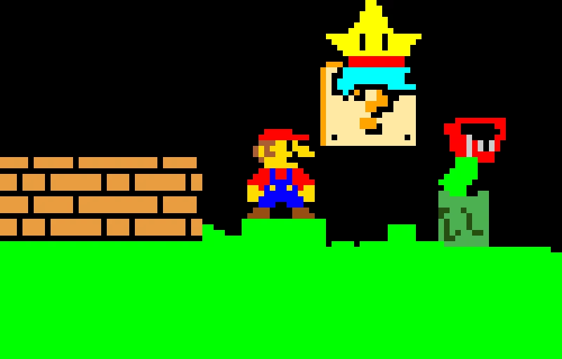 @Samthesprunki. Mario base but I finished it.