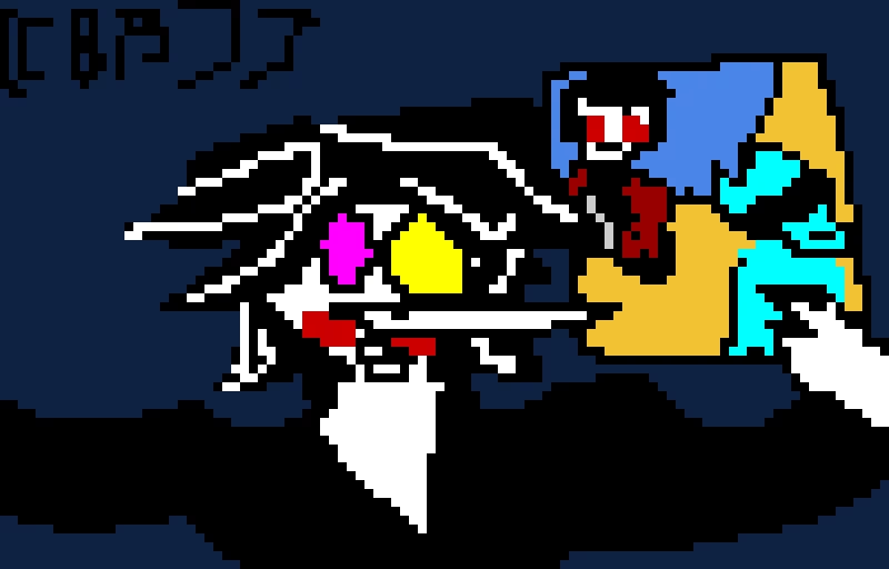 Spamton in the alley