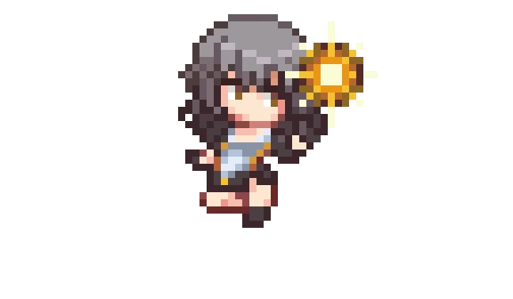 Stelle Holding a Stellaron (Art By: JIU.)