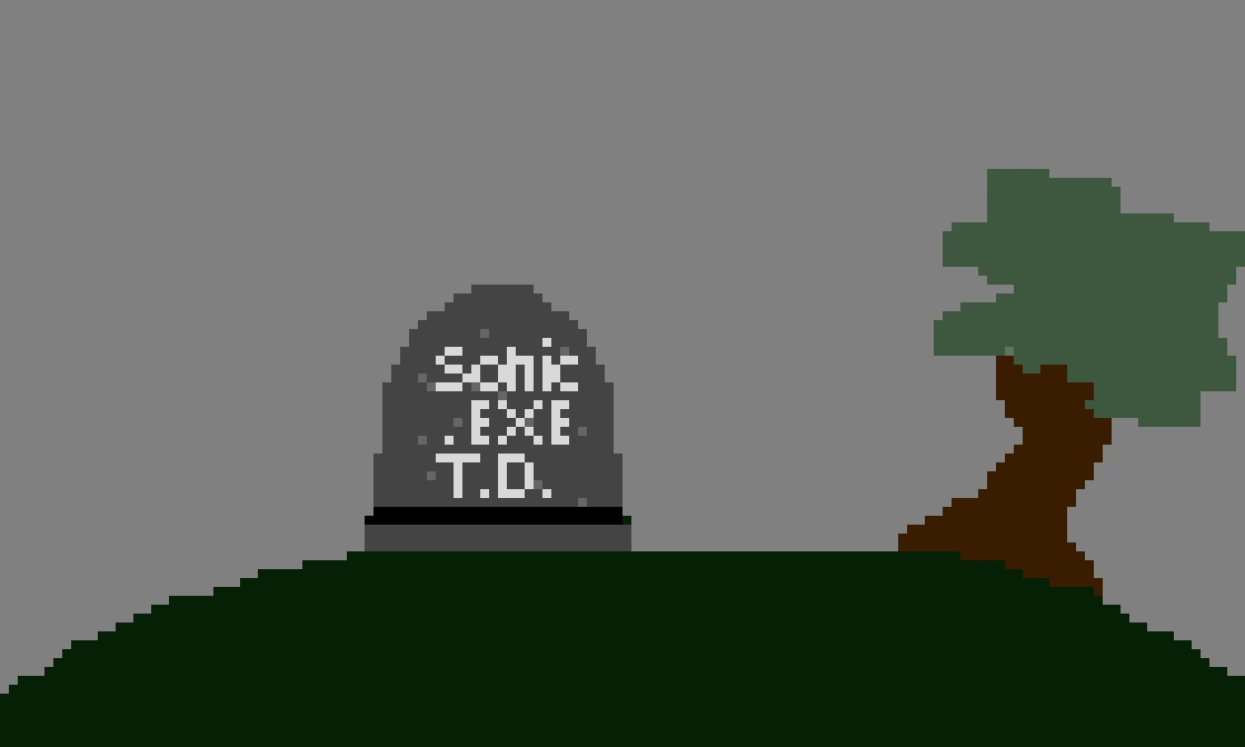 the end of sonic.exe:the disaster.R.I.P. we hope you return soon. goodbye for now