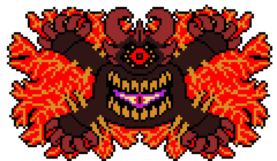 the evil god of the mountain gets killed by super soaker