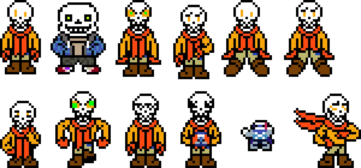 Updated DokiTale Papyrus