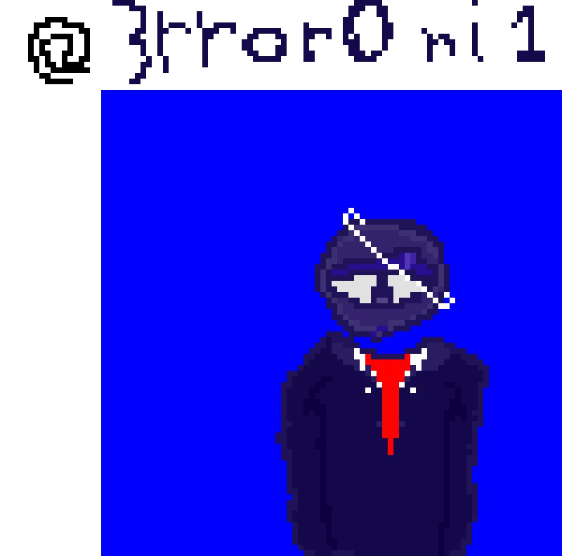 While I wait, I went ahead and drew @3rror0ni1 :D