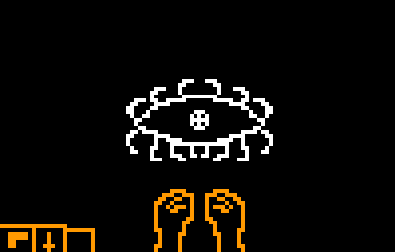 you chose the move ouch it does 1 damage