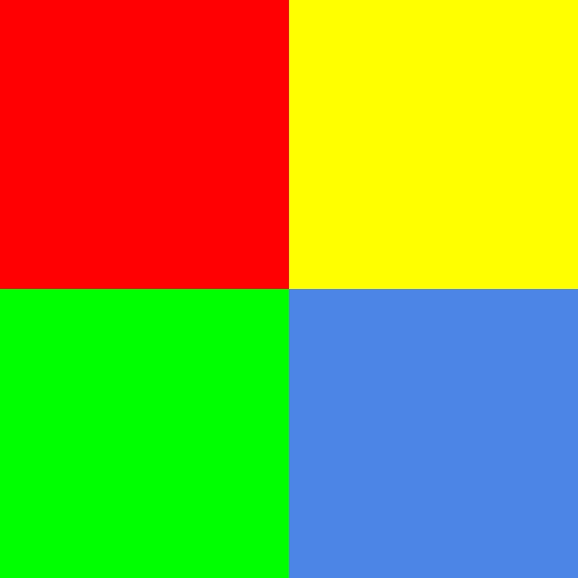2x2 color loop