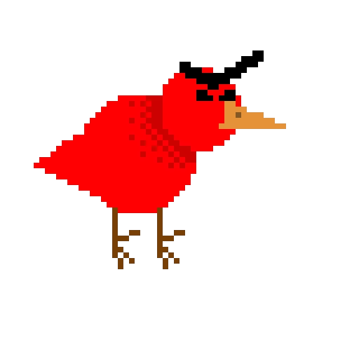 an angry birb