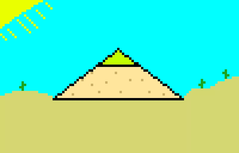 desert pyramid