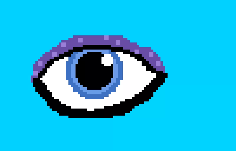 eye but i used the 2x brush size