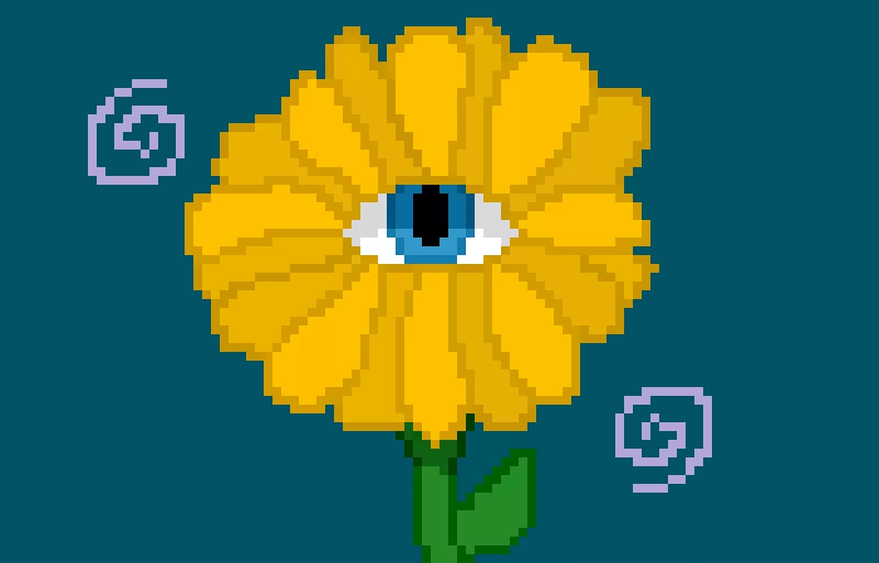 flowey because i have free will i think at least not to sure though school certainly doesnt help