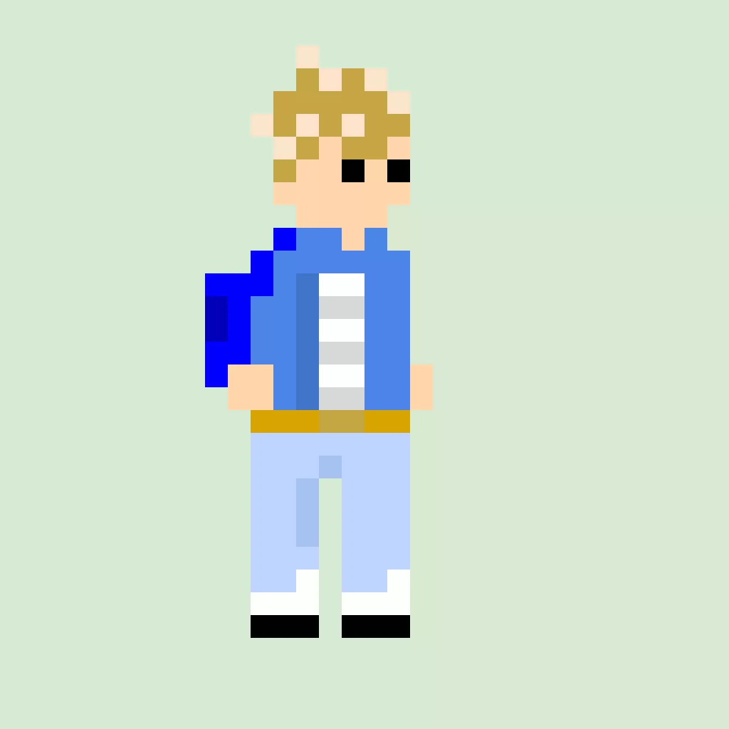 if i made a video game this would be the main character oc