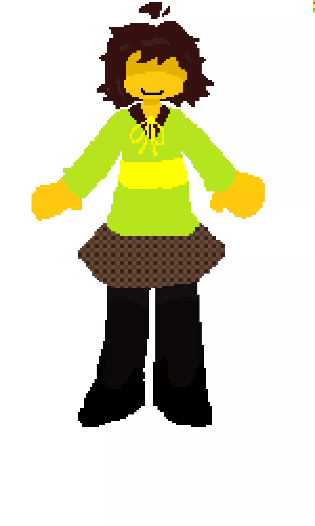 kris deltarune x hello charlotte inspo from nalaxysketches545 on newgrounds